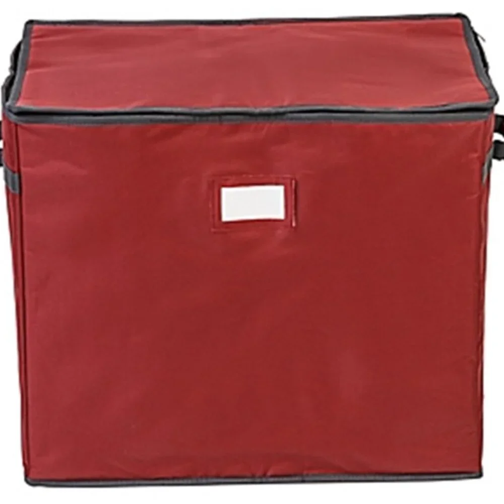 Squared Away 8-Compartment Holiday Decoration Storage Chest Closet Organizer NEW